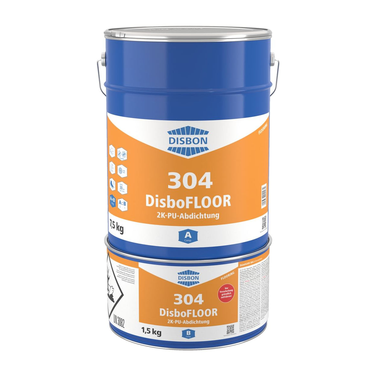 DisboFLOOR® 304 RAPID 2K-PUA-Abdichtung