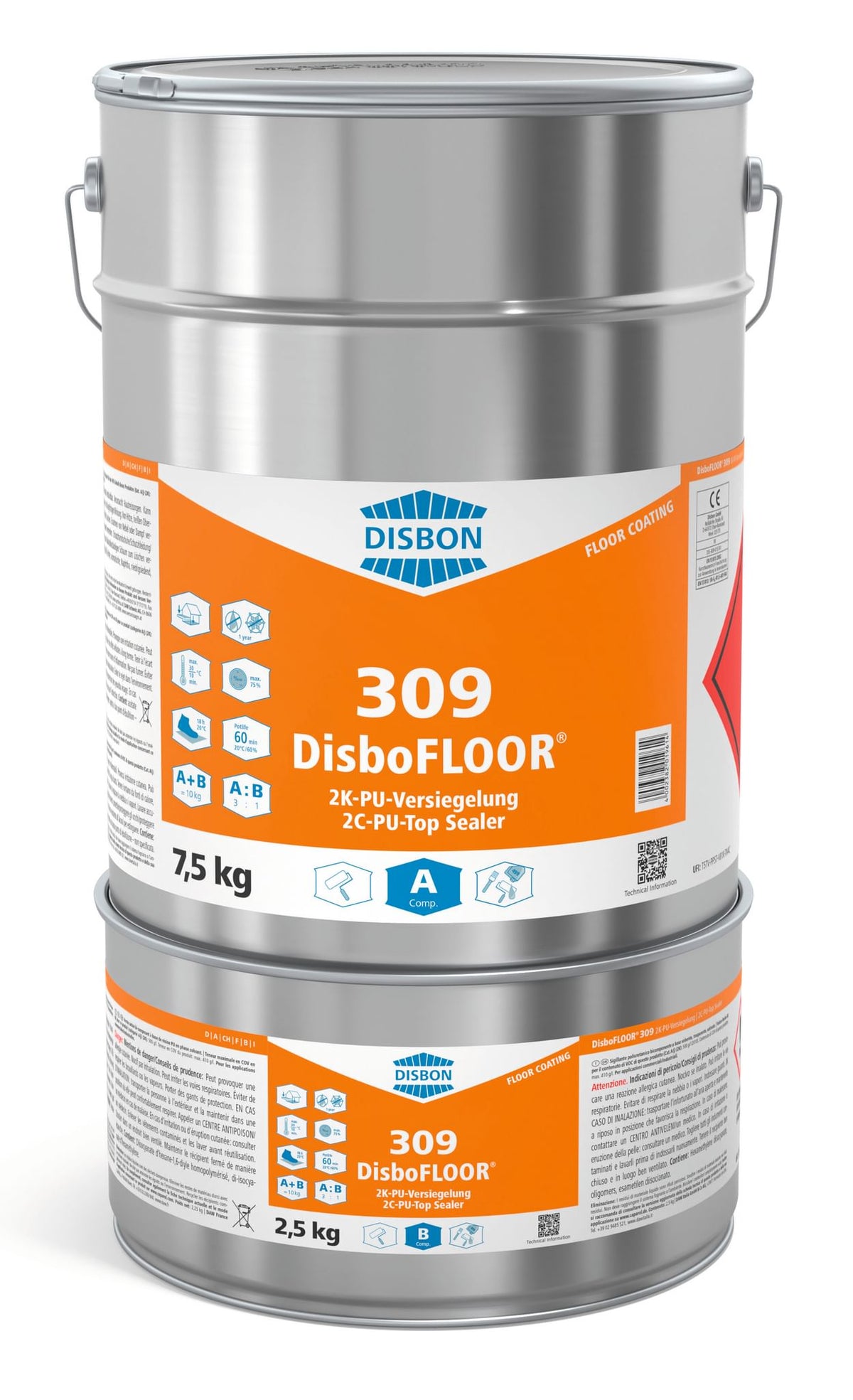 DisboFLOOR® 309 2K-PU-Versiegelung