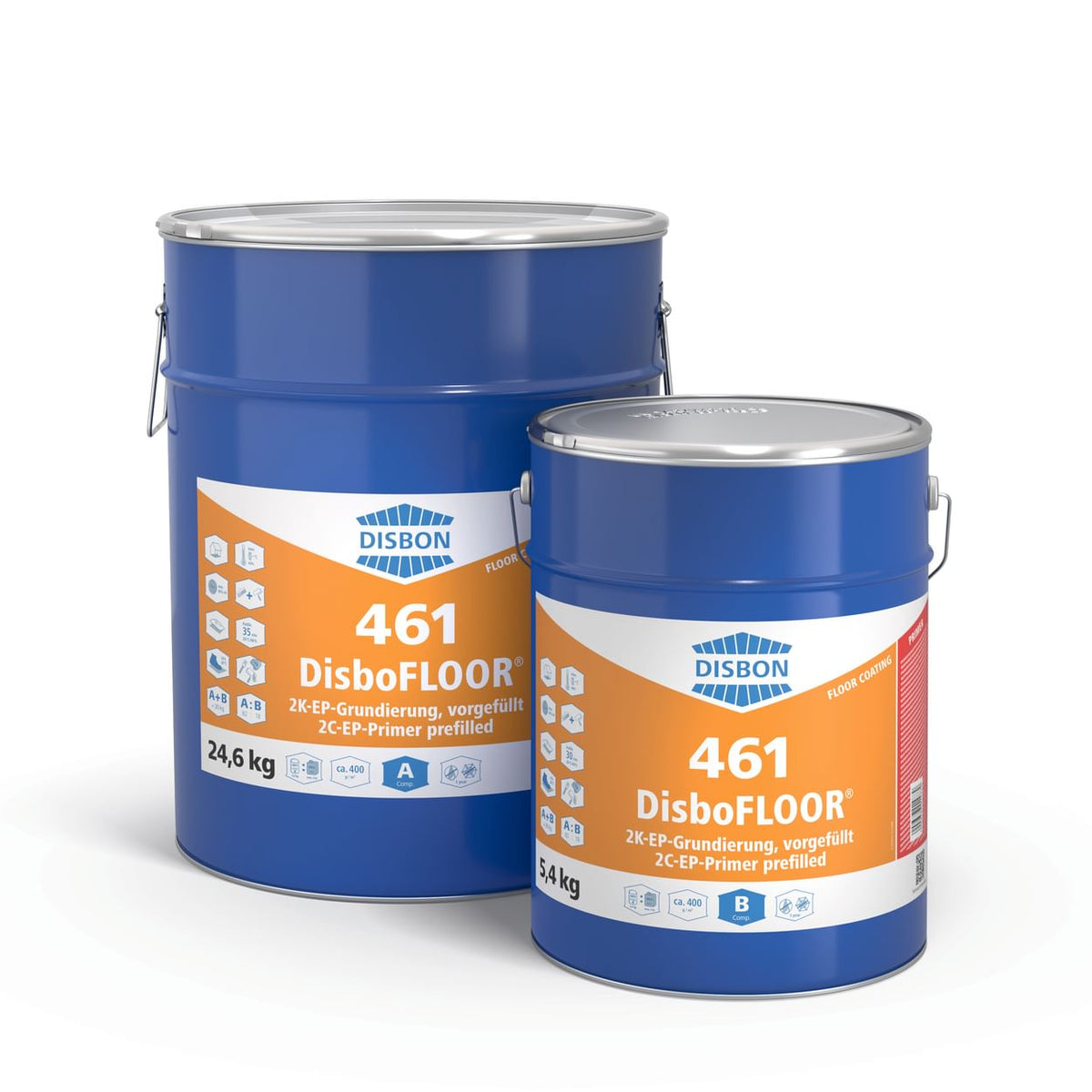 DisboFLOOR® 461 2K-EP-Grundierung vorgefüllt