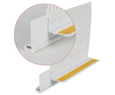 Capatect Fensteranschlussprofil Aluschale Flex 3D PGS 50 18 34