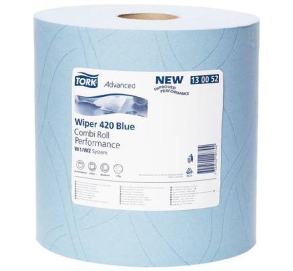 Tork Advanced Wischtuch 420 blau PGS 81 20 50 B